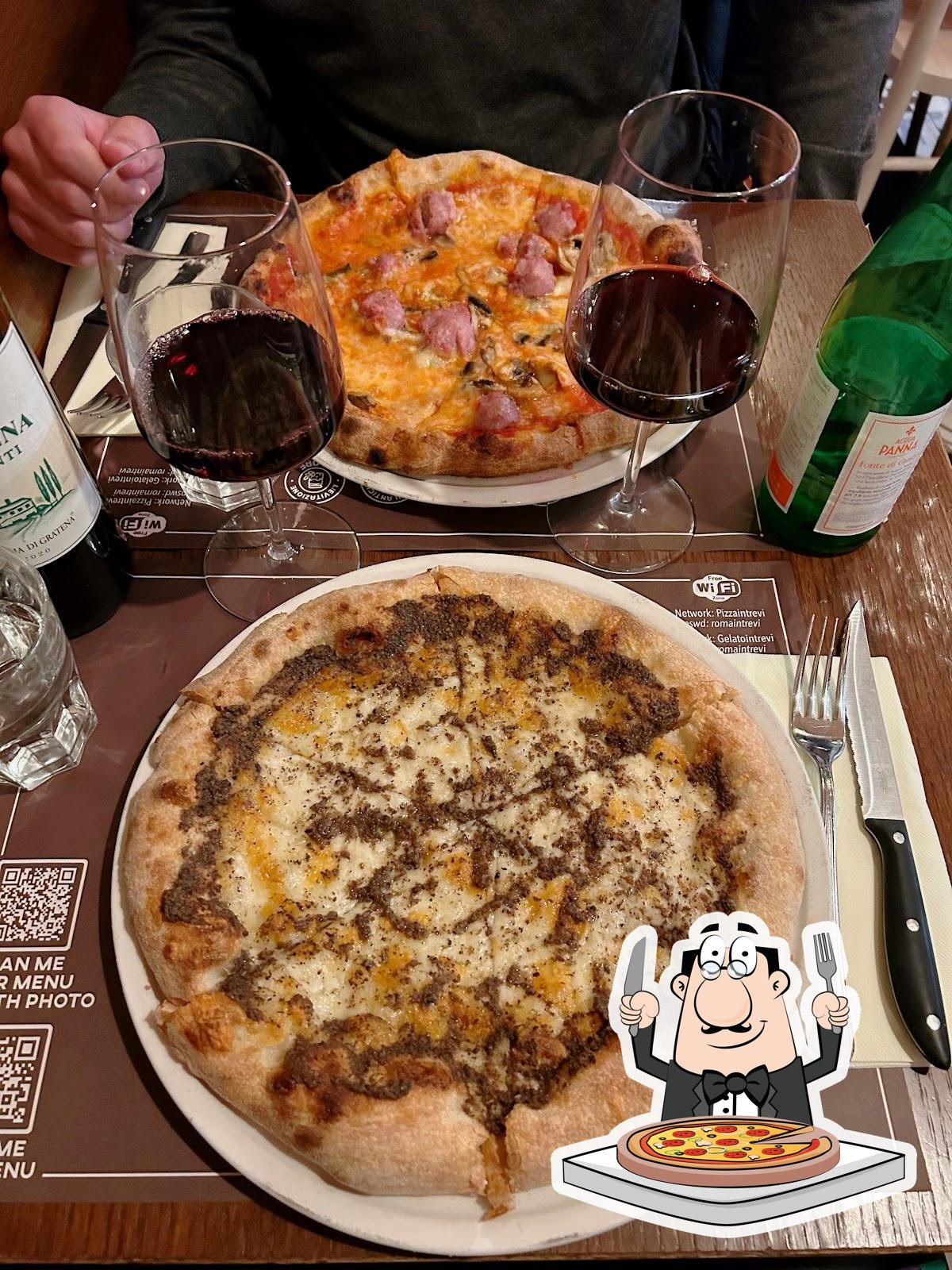 В "Pizza in Trevi" вы можете  отведать пиццу.