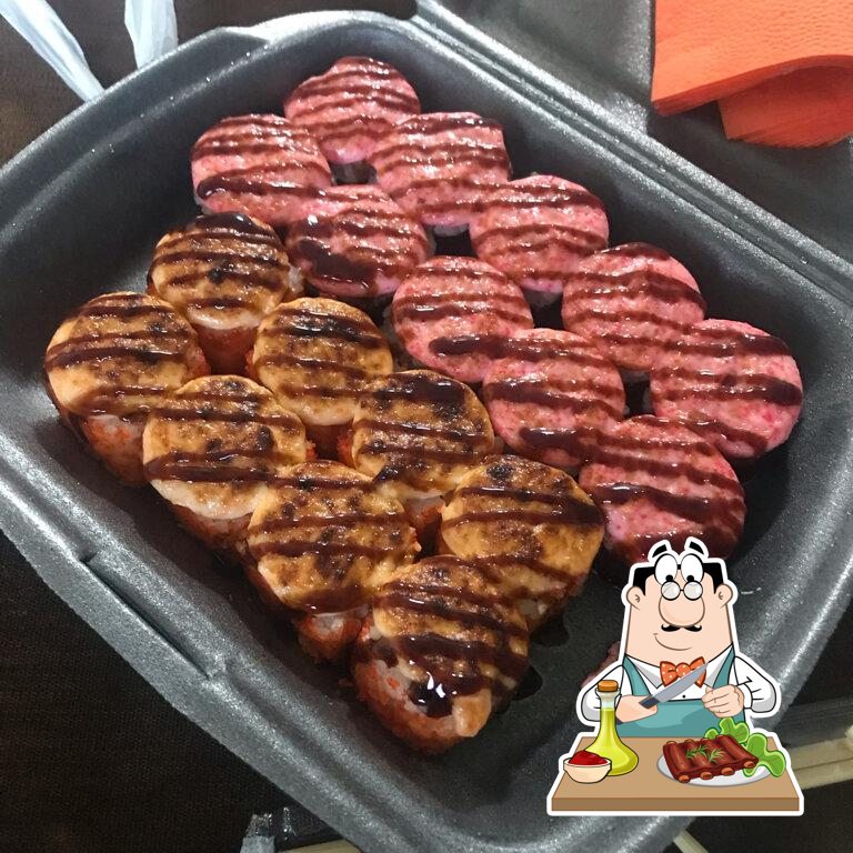 Попробуйте мясные блюда из меню.