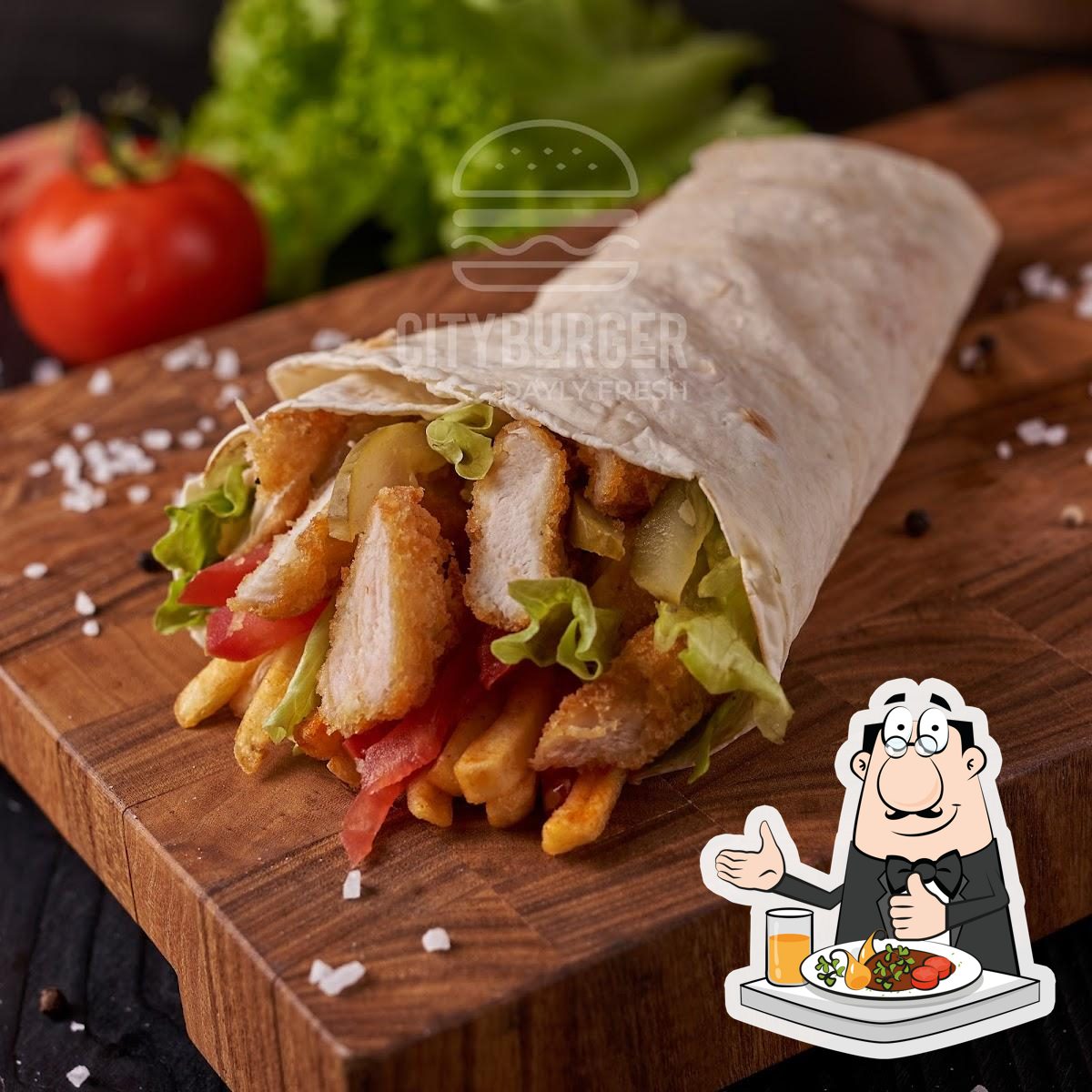 Блюда в "City Burger"