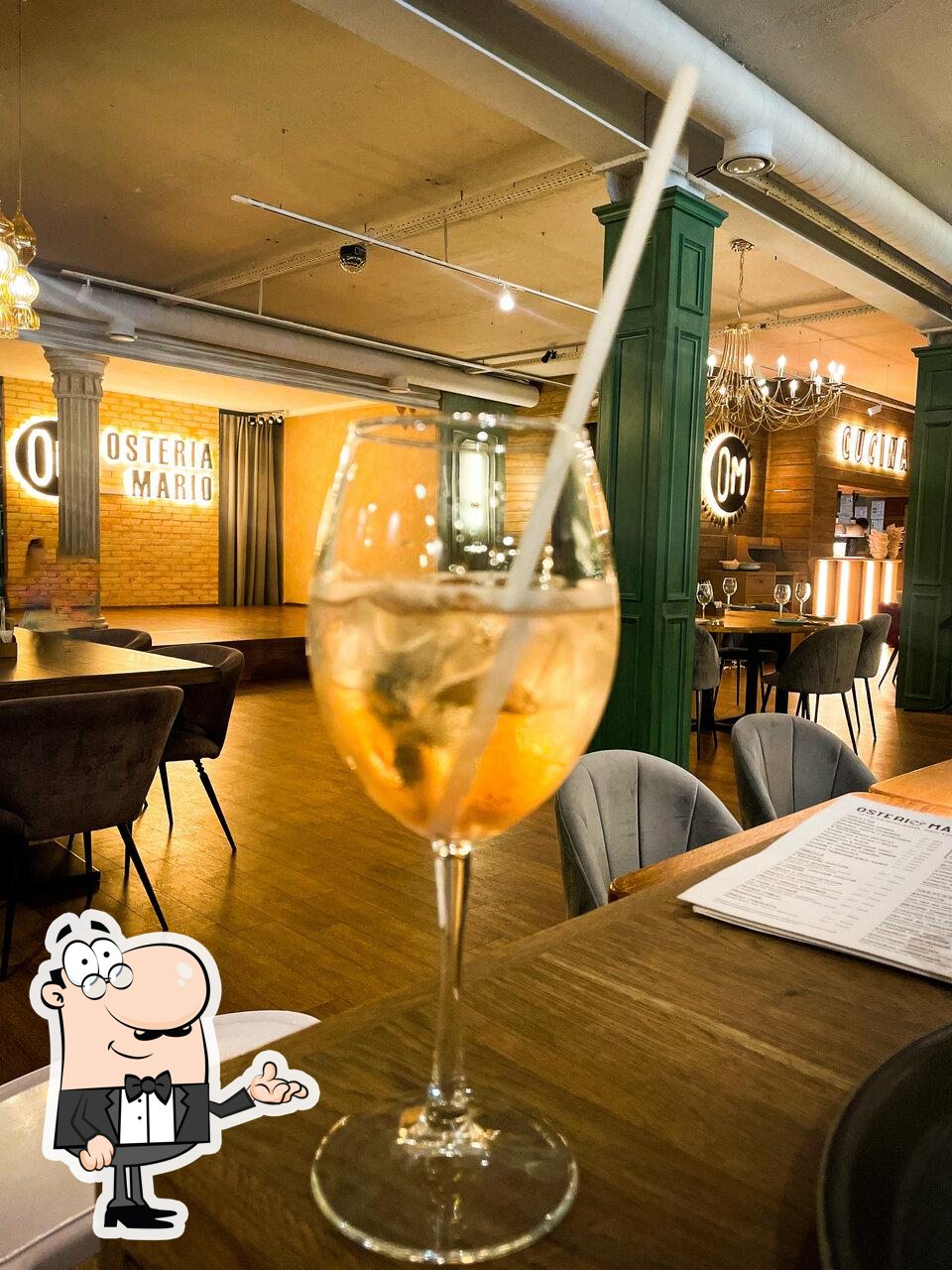 Интерьер "Osteria Mario".