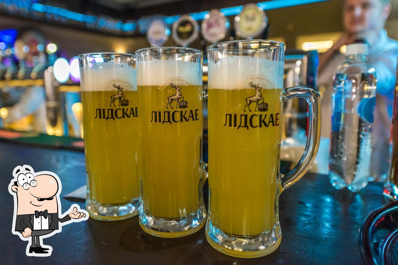 Посмотрите на внутренний интерьер "Lidbeer Bar Легенда".