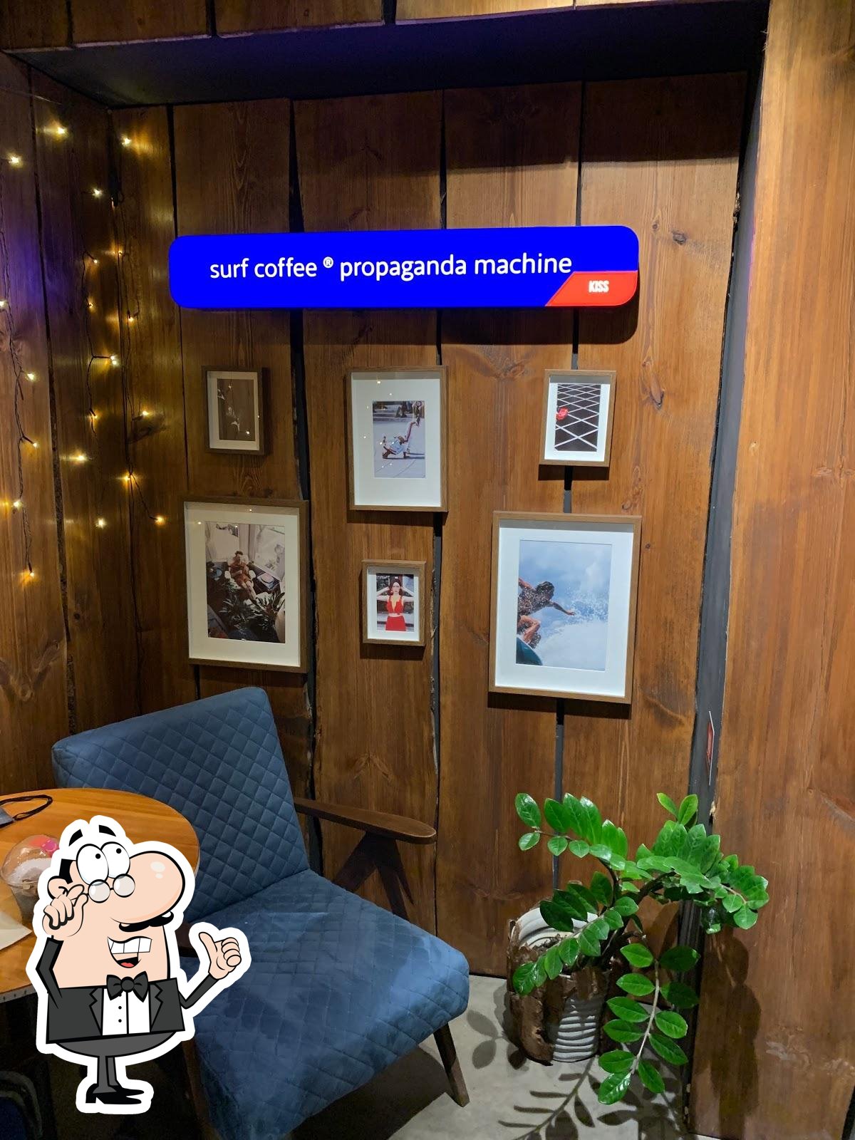 Забронируйте столик в "Surf Coffee".