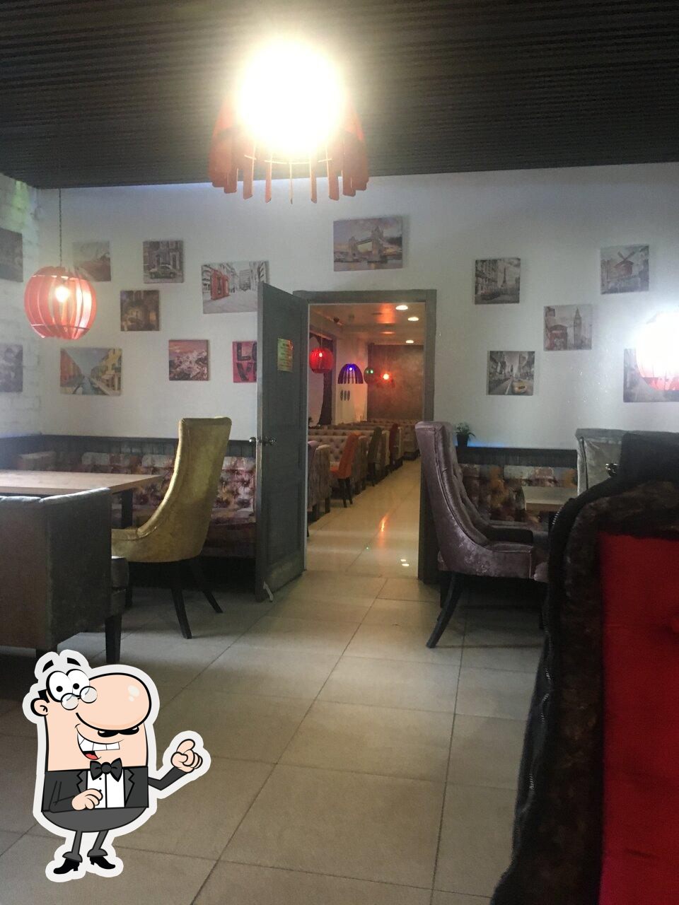 Интерьер "Red Mangal".