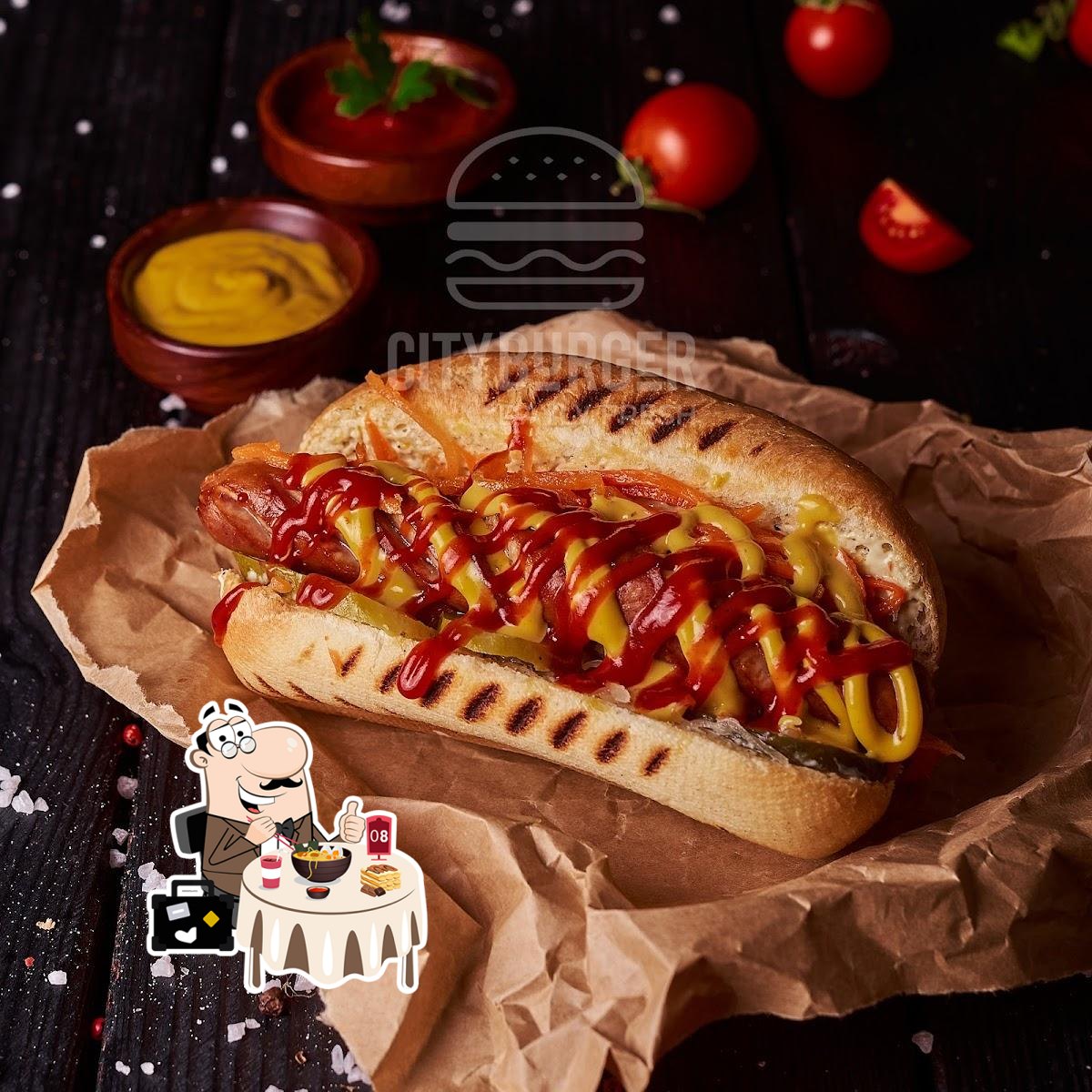 Еда в "City Burger"