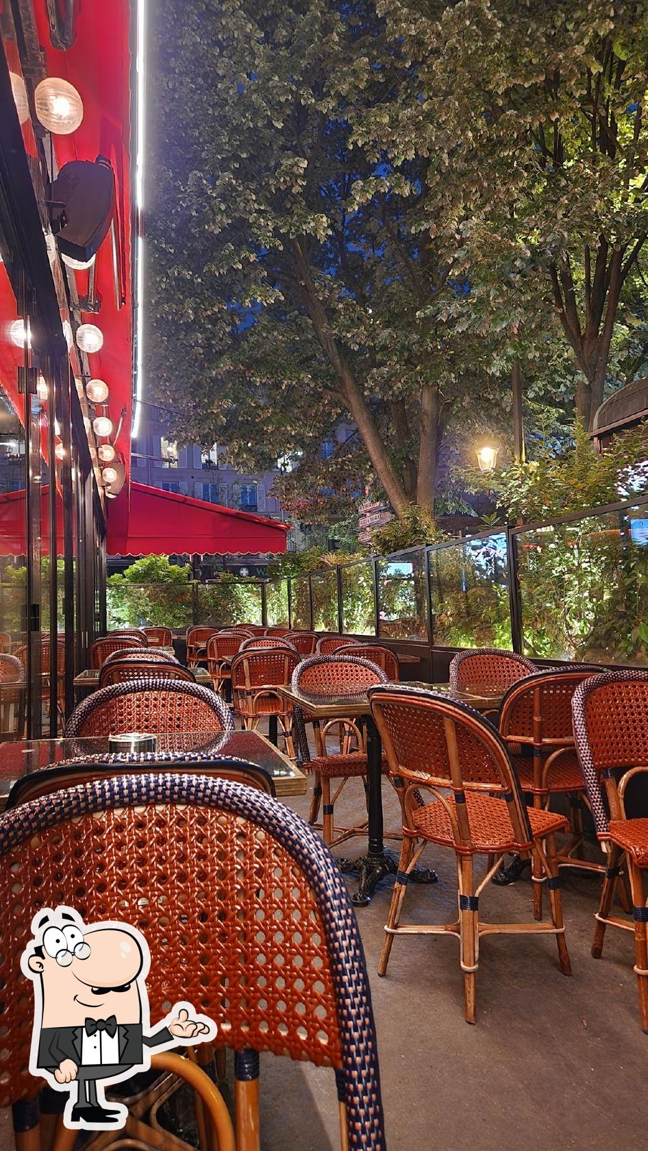 Интерьер "Brasserie La Lorraine".