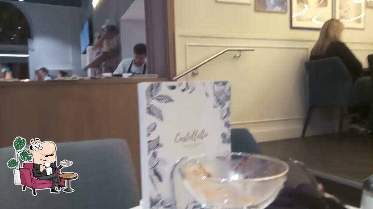 Посмотрите на внутренний интерьер "Gelateria Castelletto".