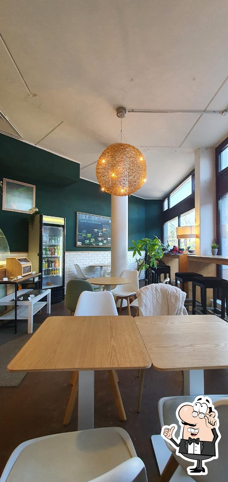 Интерьер "Matcha Café Wakaba".