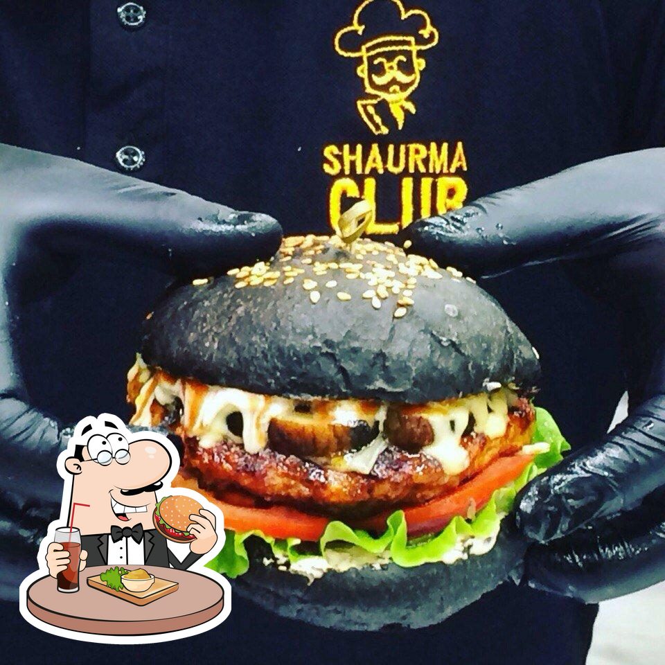 В "Shaurma Club Bistro" вы можете  заказать гамбургеры.