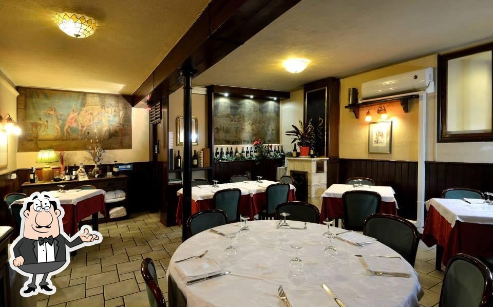 Интерьер "Ristorante Re Enzo".