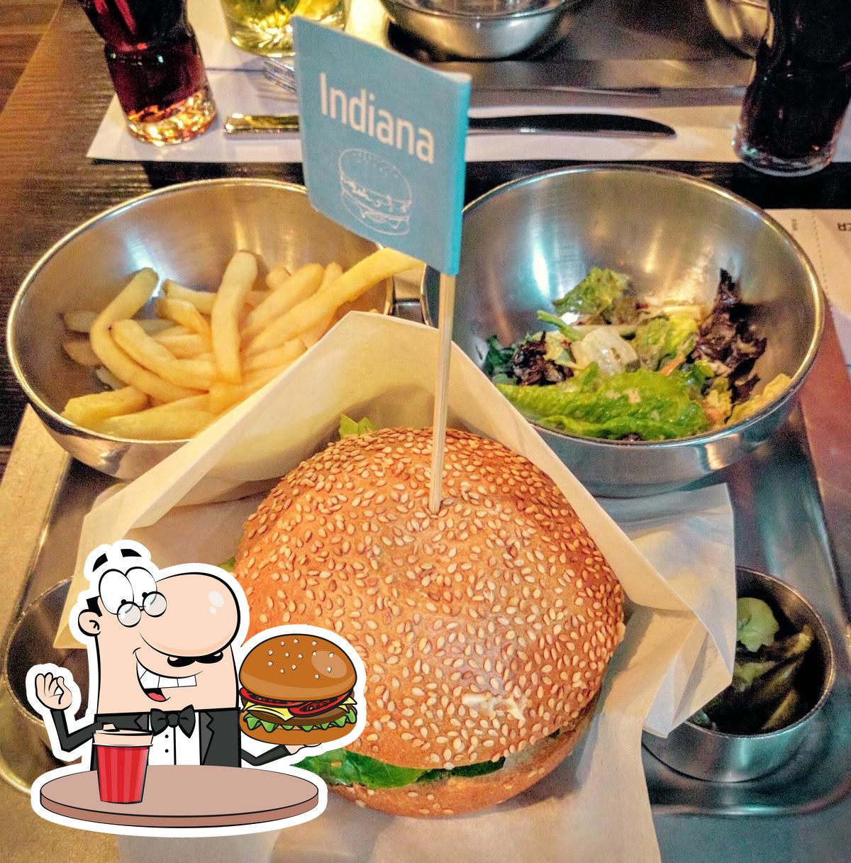 В "Ресторан The Burger" вы можете  отведать гамбургеры.