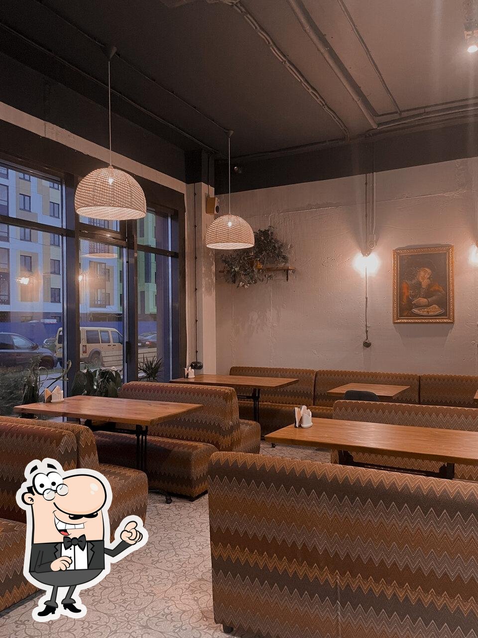 Интерьер "Ave pizza".