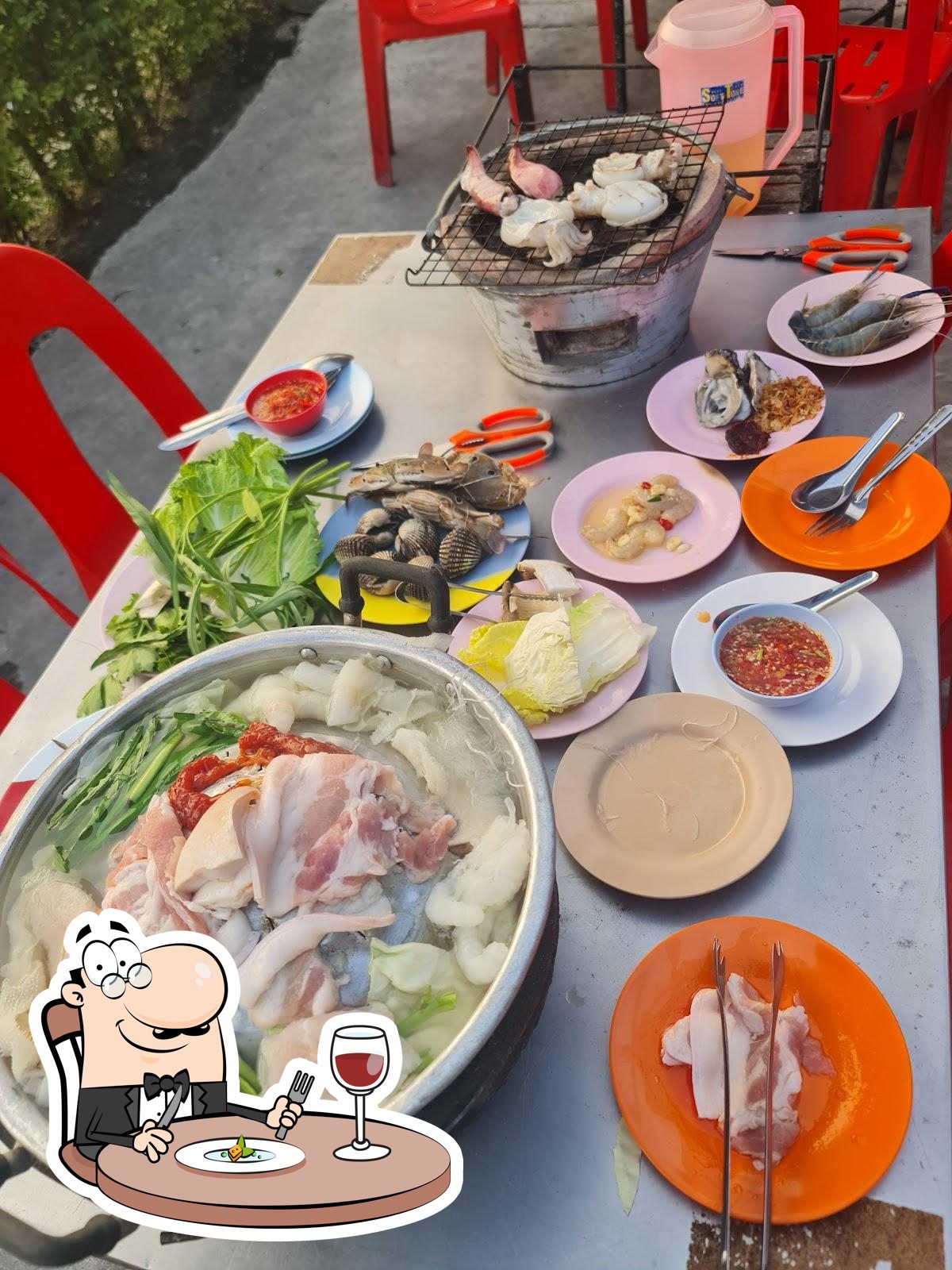 Блюда в "Apa Talay Pao & BBQ Buffet Jomtien"