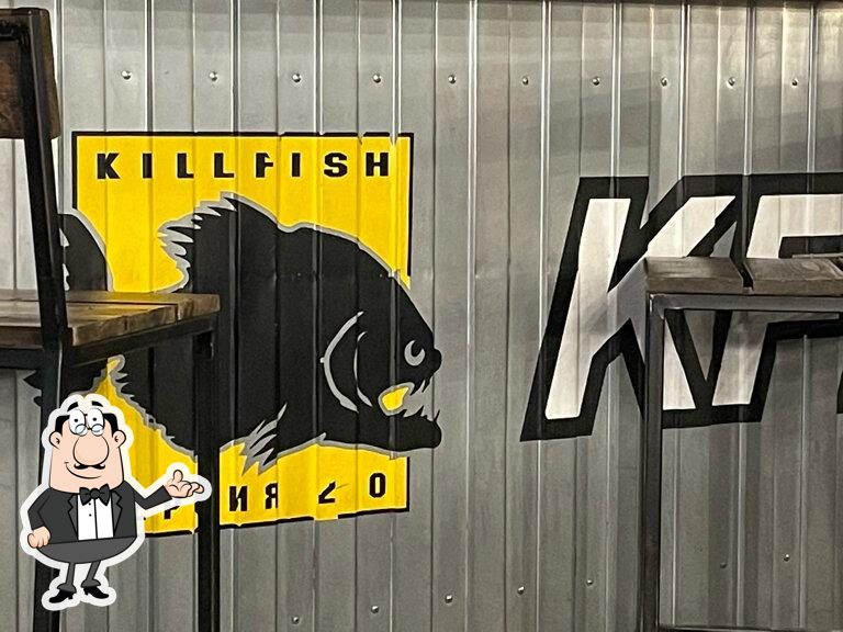 Посмотрите на внутренний интерьер "Killfish".