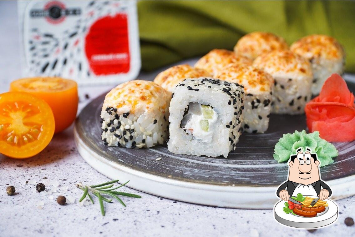 Еда в "Sushibox"