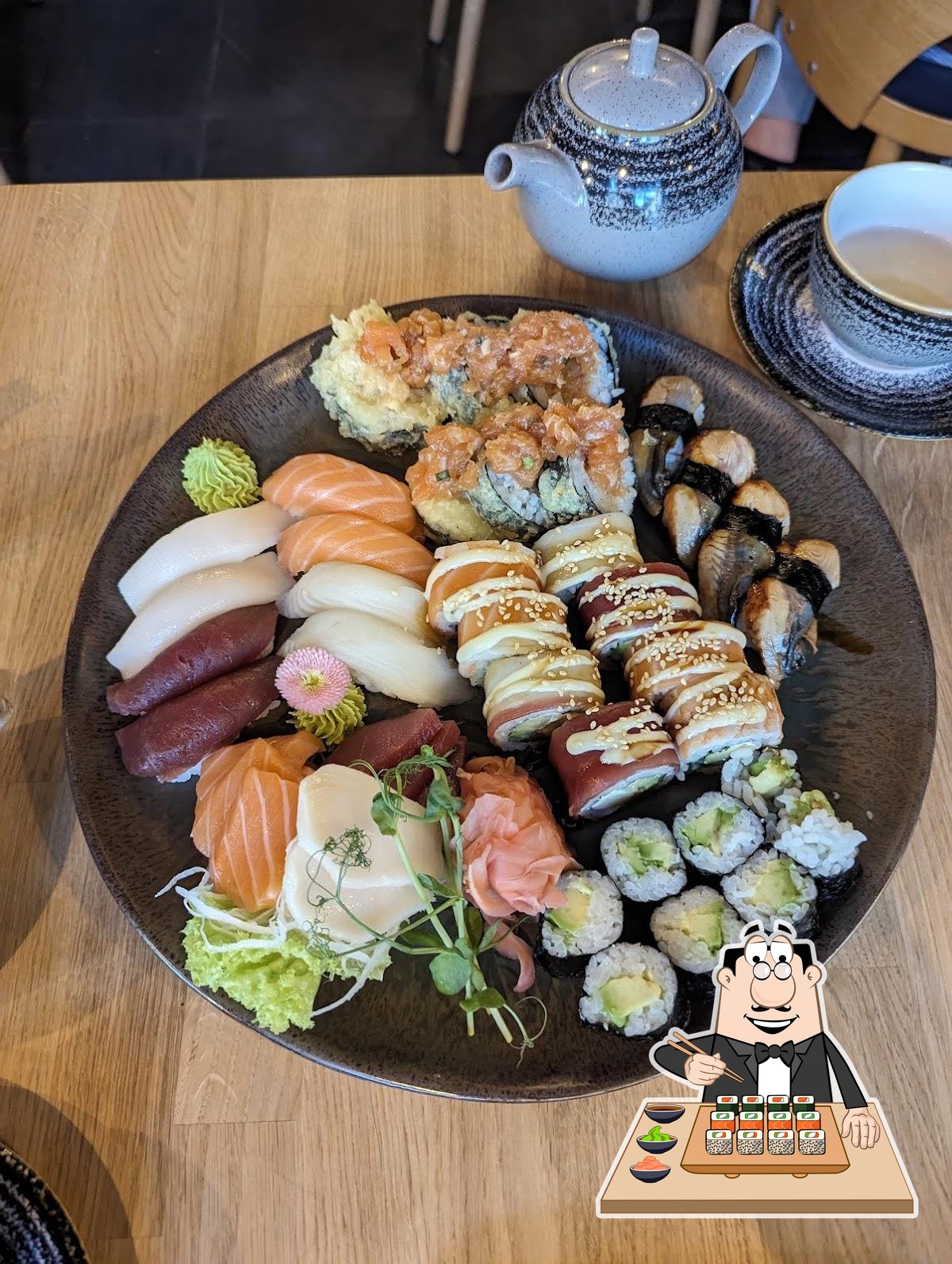 В "Art Sushi" предлагают суши и роллы.