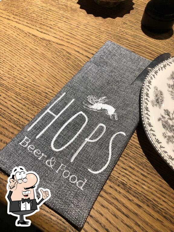 Забронируйте столик в "Hops".