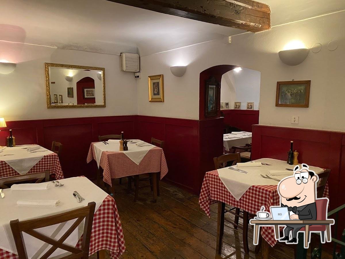 Посмотрите на внутренний интерьер "Špajza Restaurant".