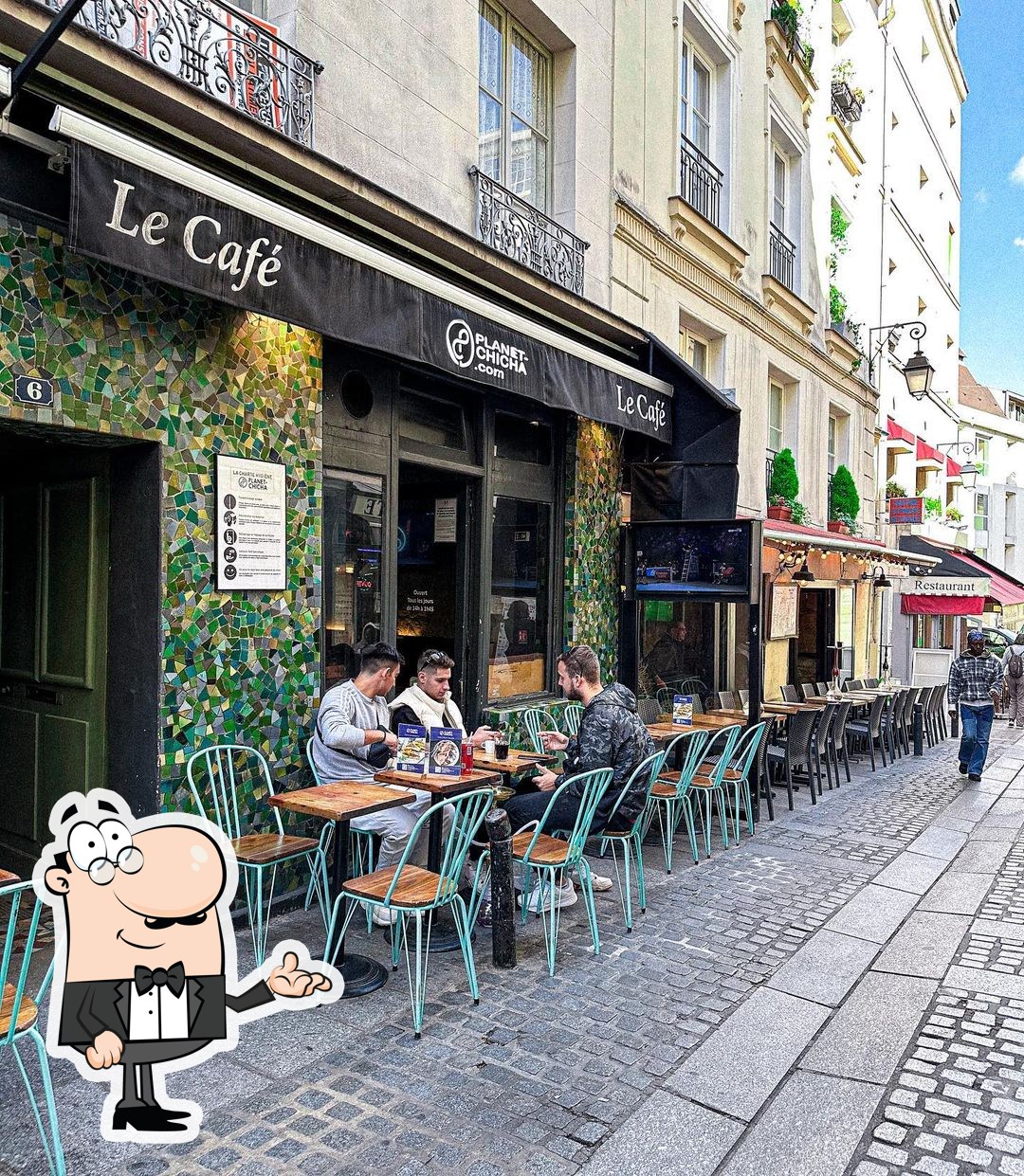 Забронируйте столик в "Planet Chicha Café".