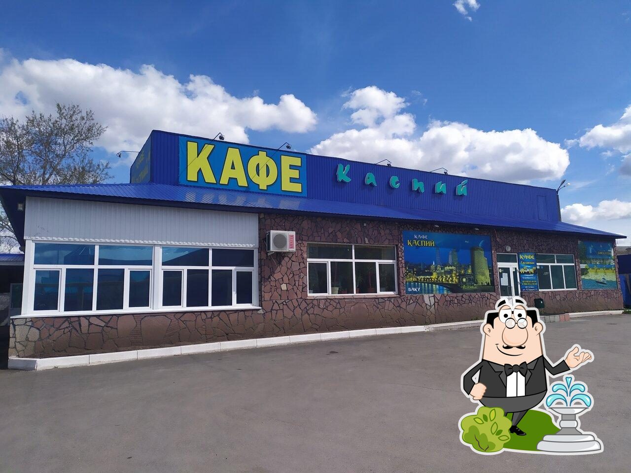 Посмотрите, как "Каспий" выглядит снаружи.