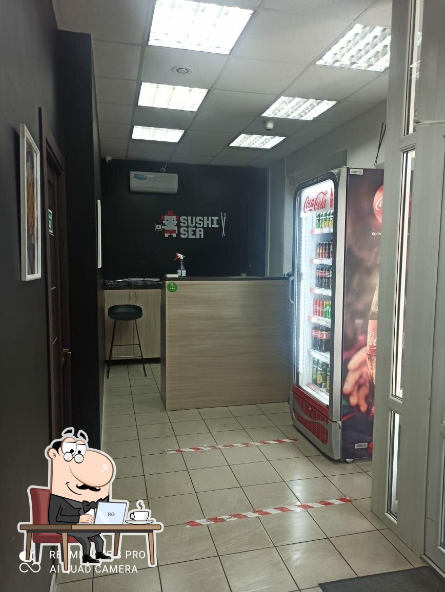 Интерьер "Sushi sea".