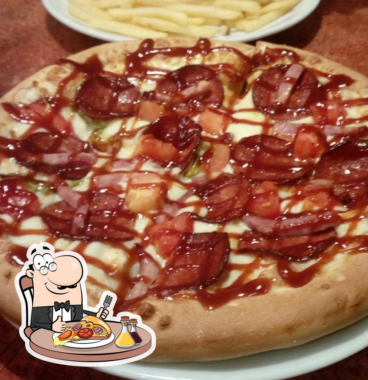 В "Алло! Пицца" вы можете  отведать пиццу.