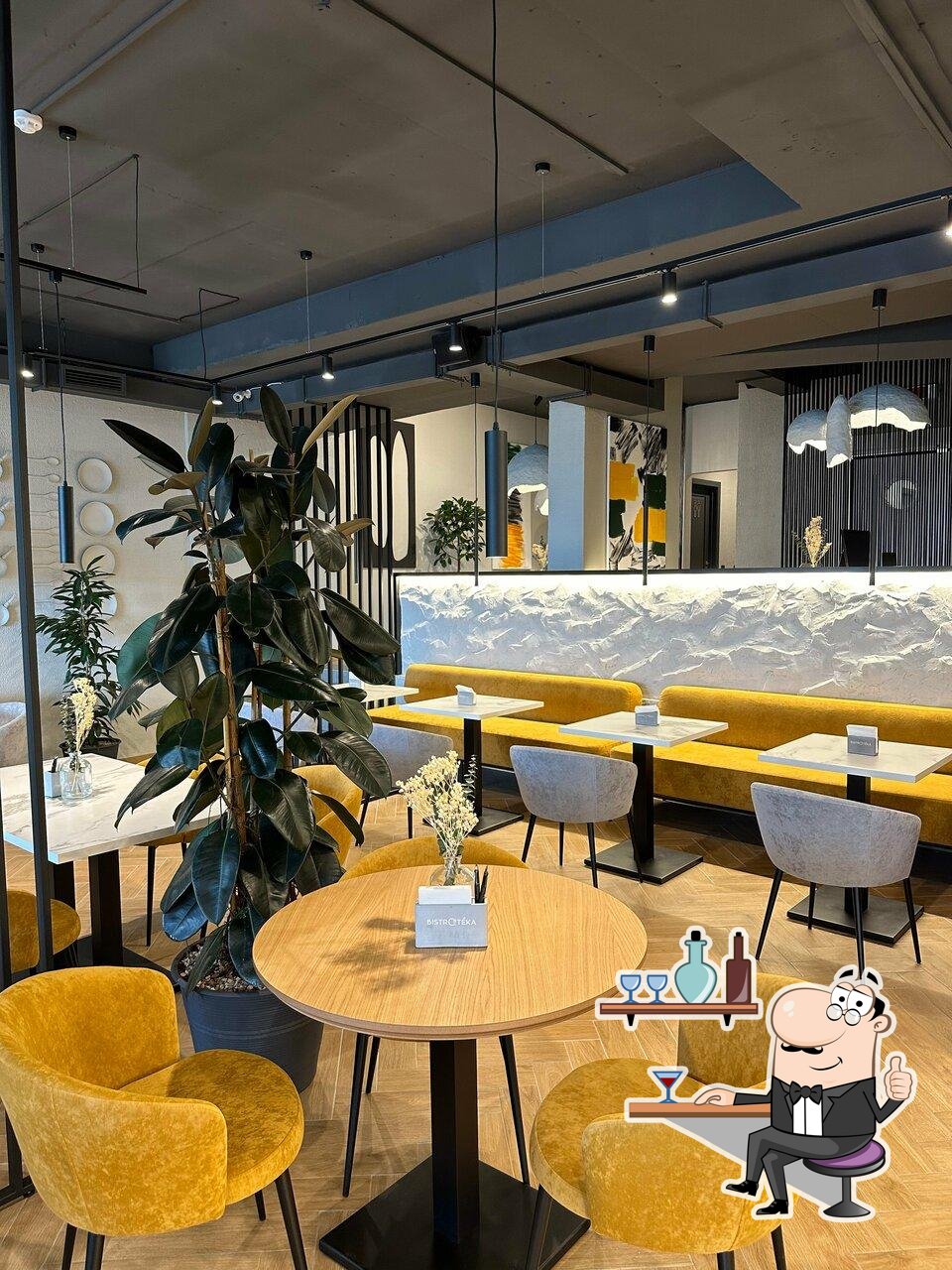 Интерьер "Bistroteka".