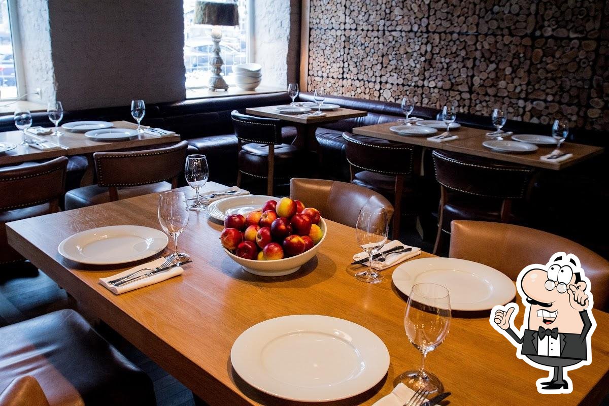 Посмотрите на внутренний интерьер "Мясо".