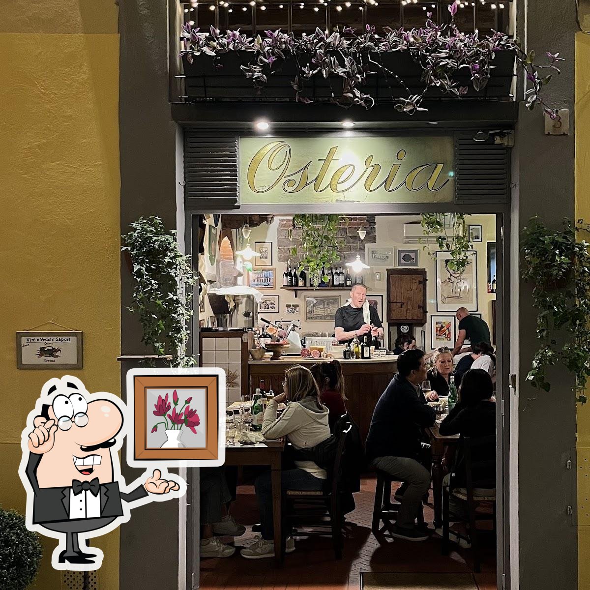 Интерьер "Vini e Vecchi Sapori".