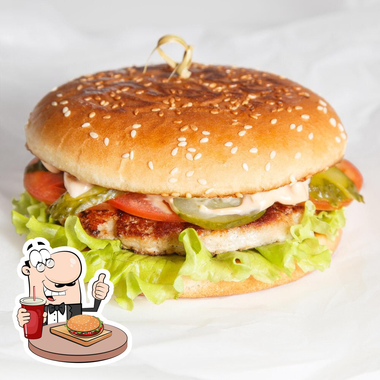 "Magic burger"  предоставляет  широкий ассортимент  вариантов для любителей гамбургеров.
