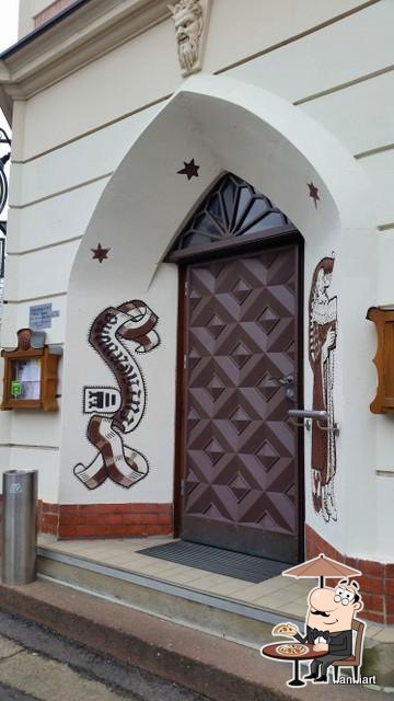 Внешнее оформление "Gastwirtschaft Lutherburg Leipzig".