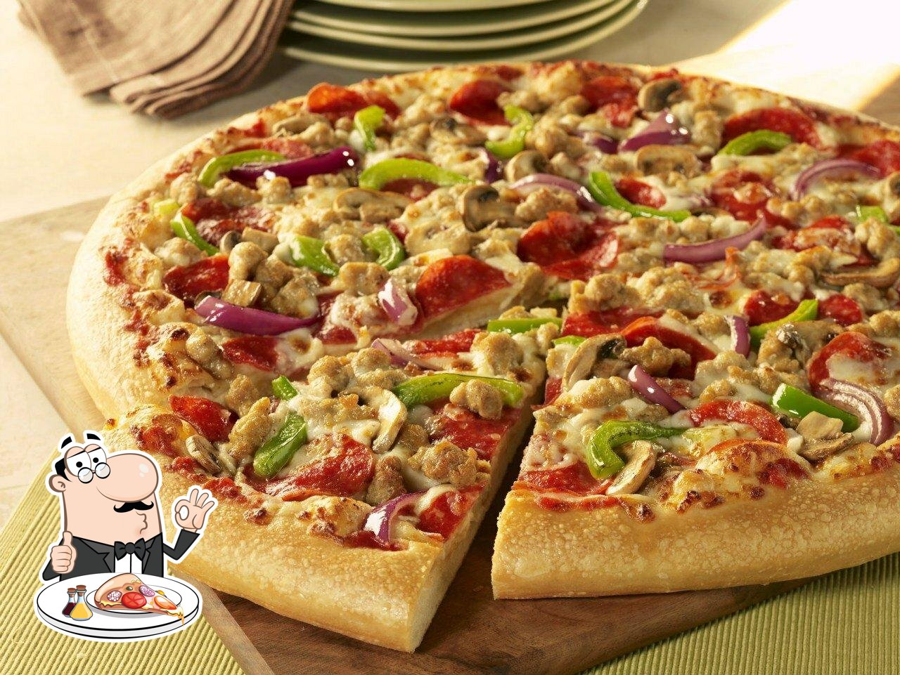  Отведайте пиццу в "Pizza Heart".