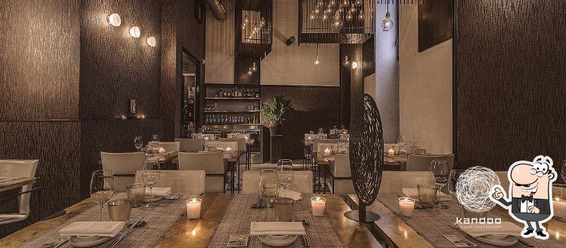 Интерьер "Kandoo Restaurant".