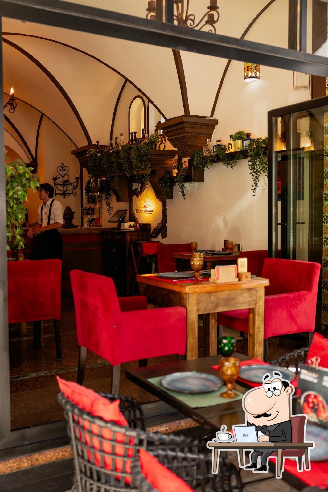 Посмотрите на внутренний интерьер "Casa Agave".