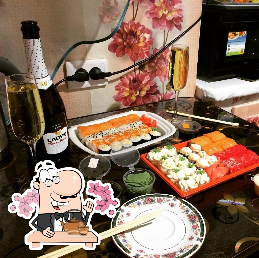 Еда в "Сушишоп"