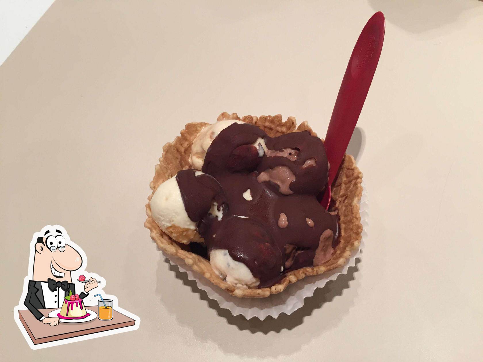 Закажите один из десертов  в "Häagen-Dazs".