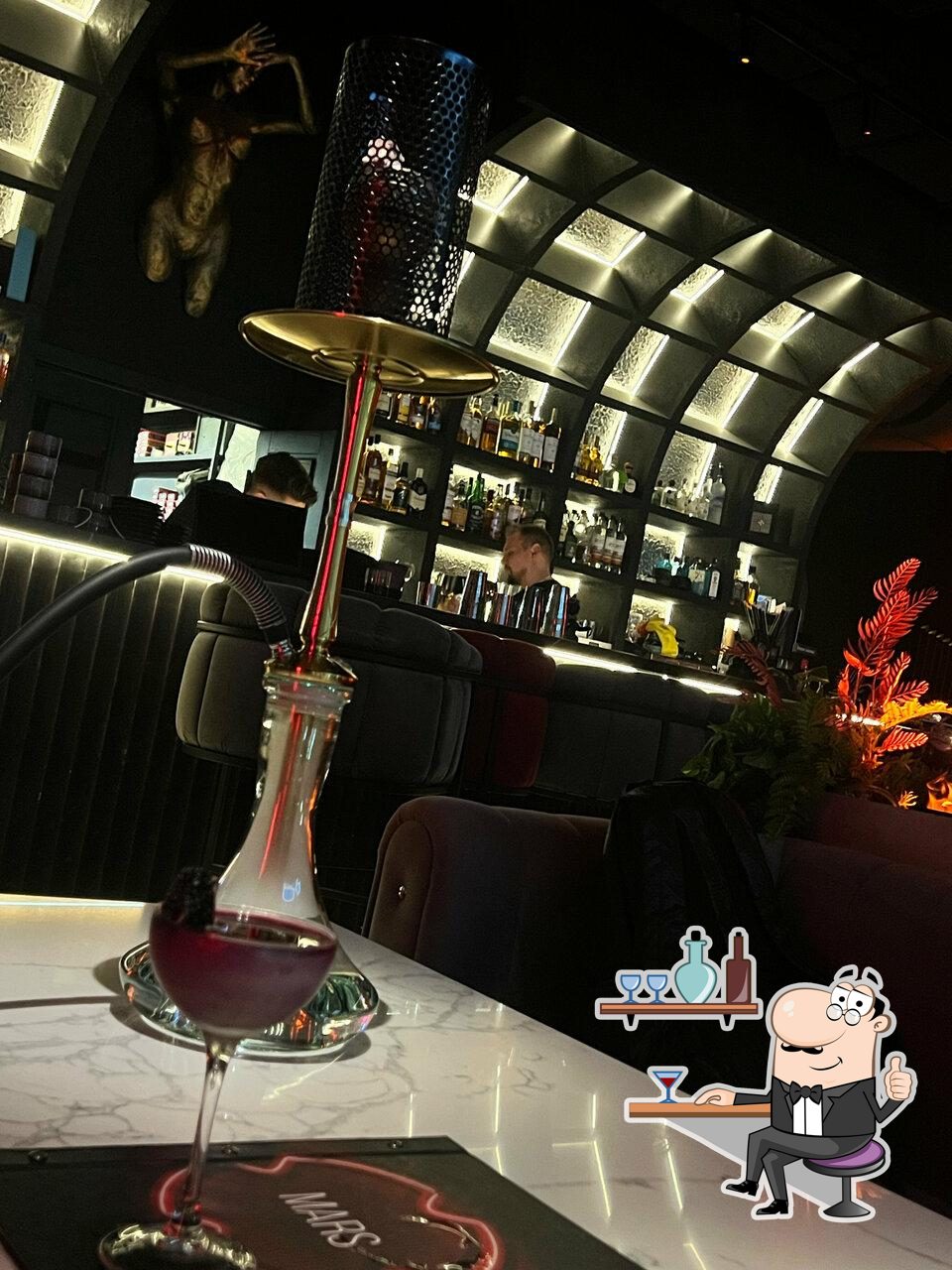 Интерьер "HookahPlace Mars".