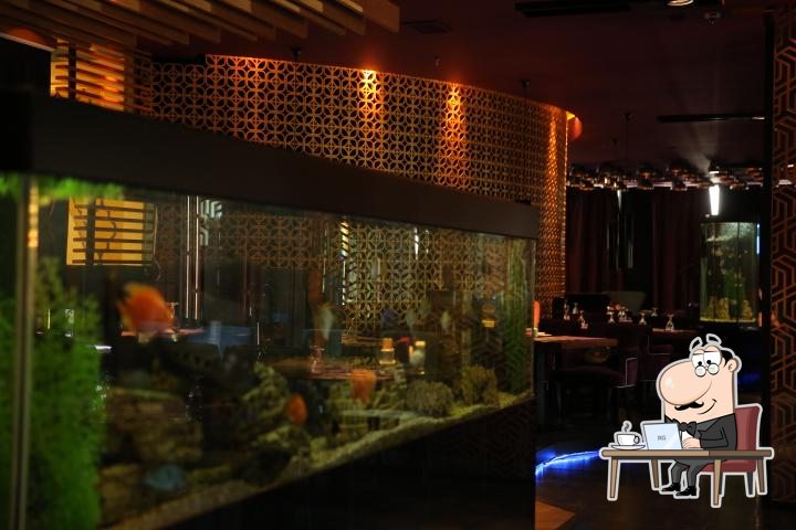 Интерьер "Tao fish & grill".