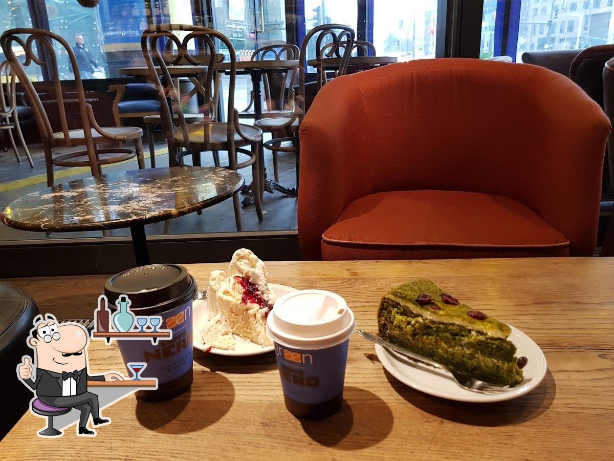 Забронируйте столик в "Green Caffè Nero".