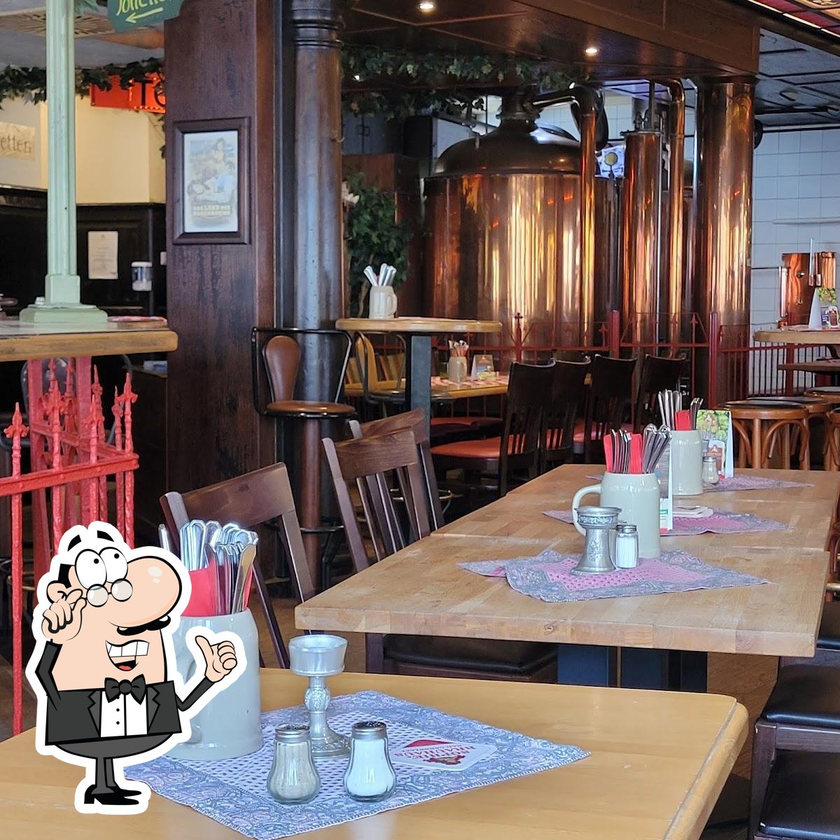 Интерьер "Sophie’s Brauhaus".