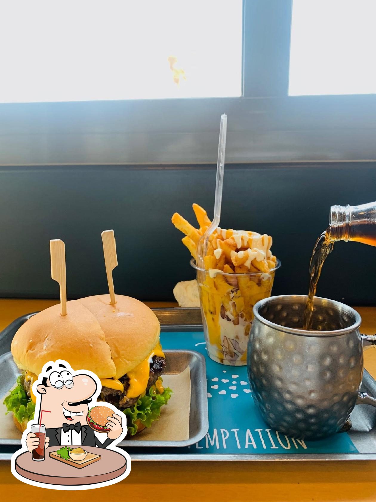 В "Lads Burger" вы можете попробовать  гамбургеры.