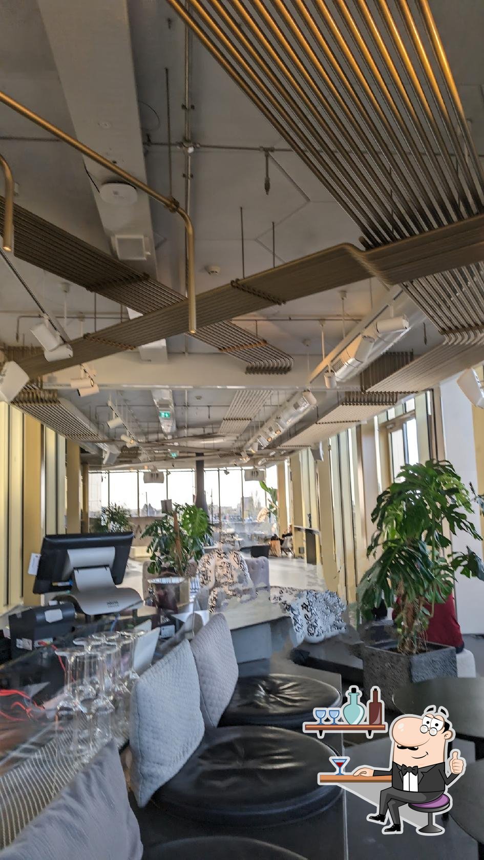 Интерьер "W Lounge".