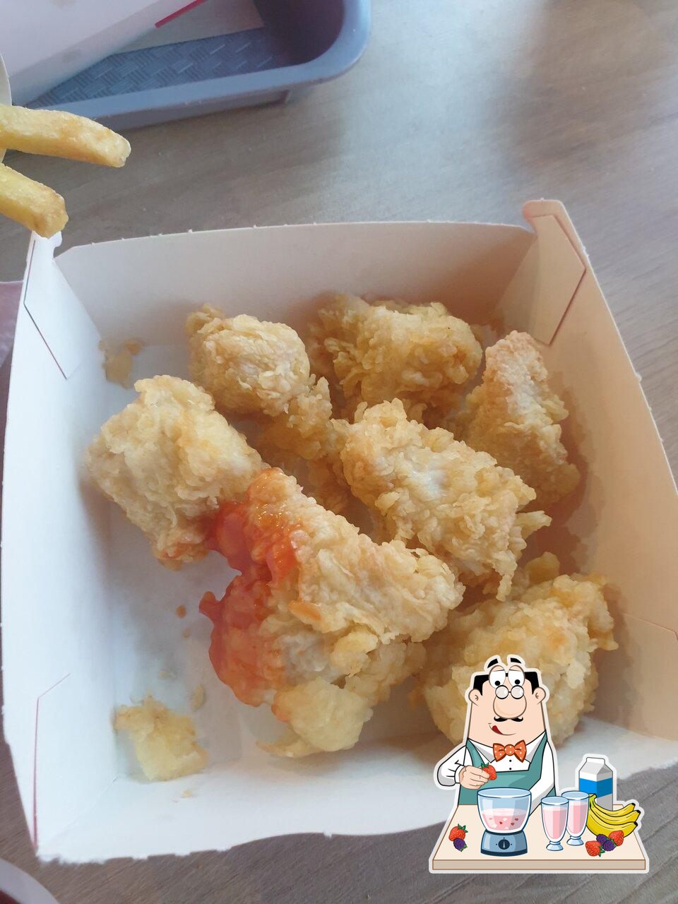 Блюда в "KFC Аўто"