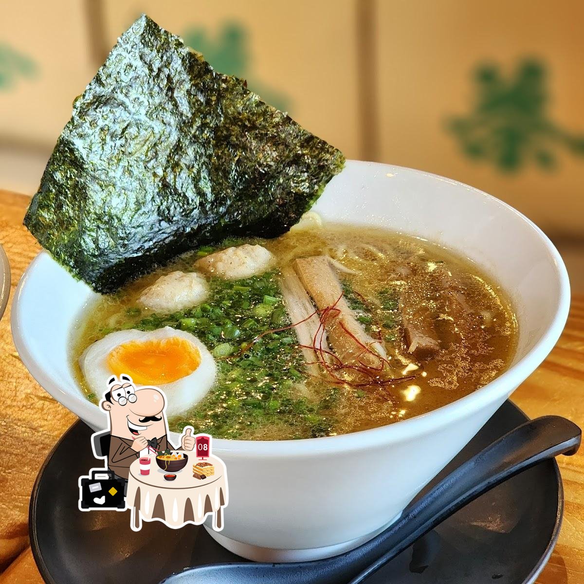 Фотография hana cafe + ramen らあめん花亭 本店