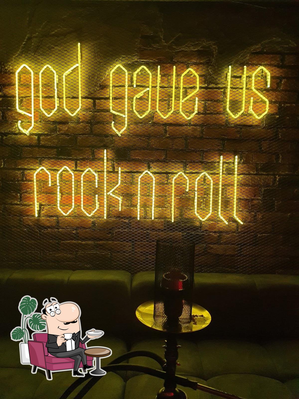 Интерьер "HookahPlace RockStar".