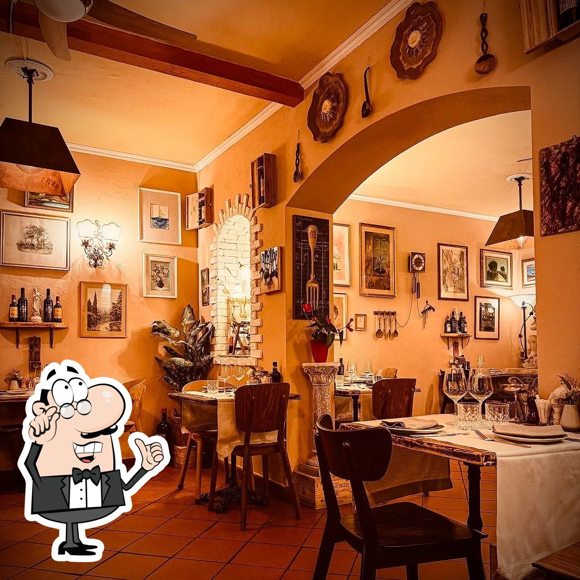 Интерьер "Osteria Vecchio Cancello".