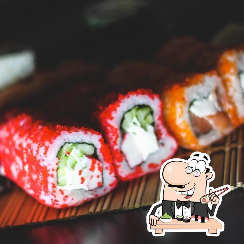 Побалуйте себя суши в "Big gold sushi".