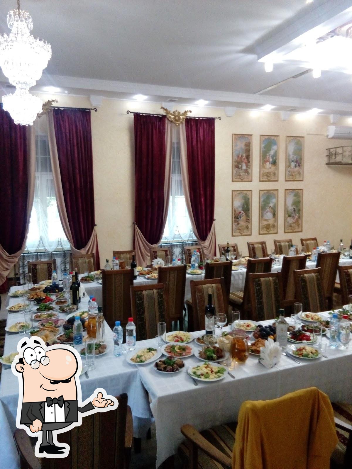 Посмотрите на внутренний интерьер "Русский бунт".