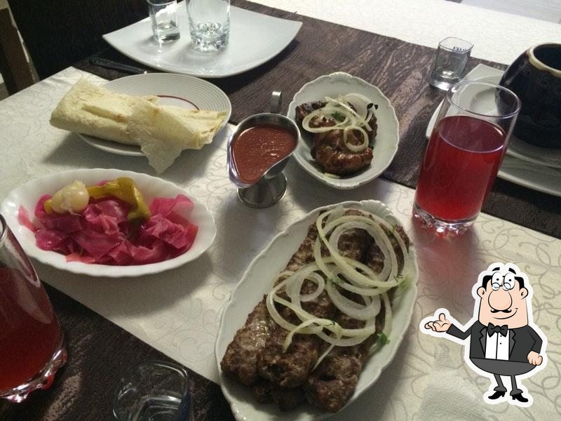 Посмотрите на внутренний интерьер "Армянская кухня".