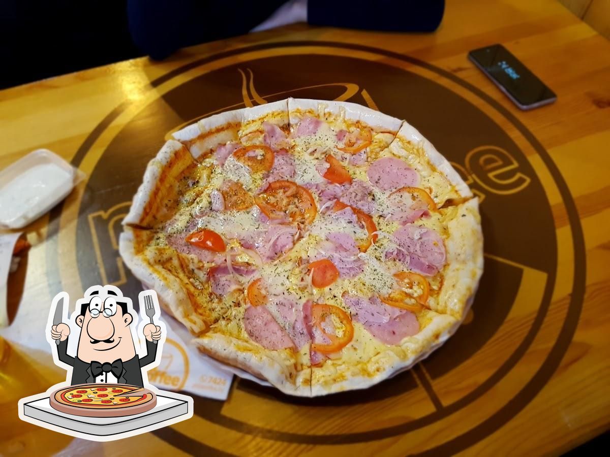 В "Pizza&Coffee" вы можете  отведать пиццу.