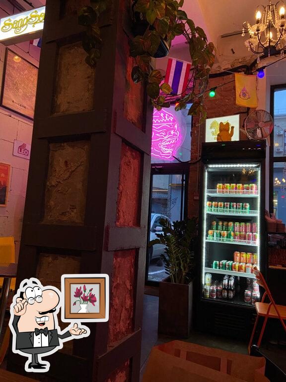 Интерьер "Sawadee Asianbistro".